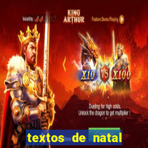 textos de natal para imprimir